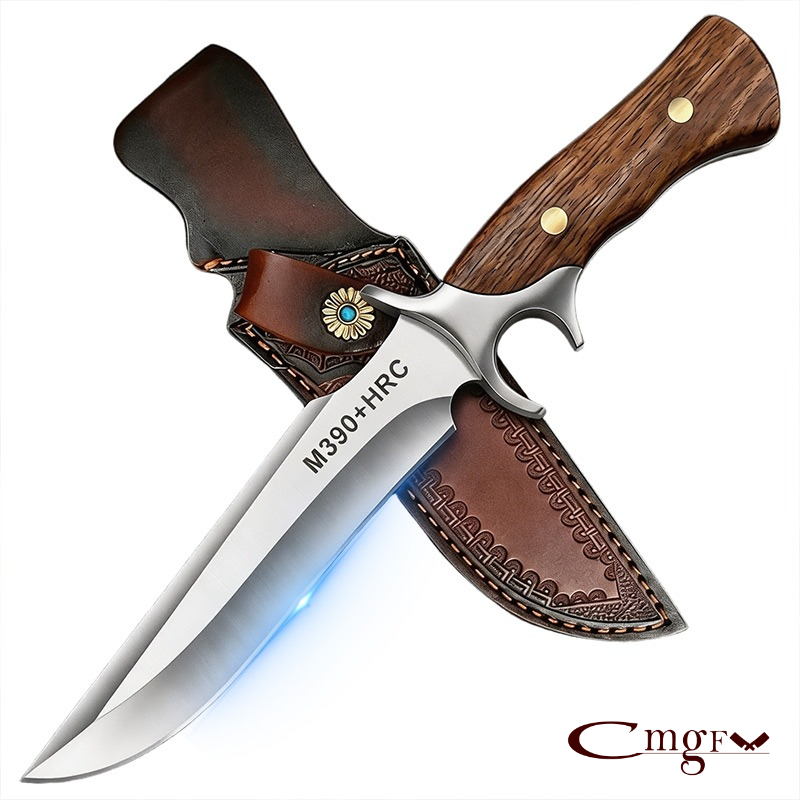 Bushcraft Knife Fixed - Couteau de poche d'extérieur en acier