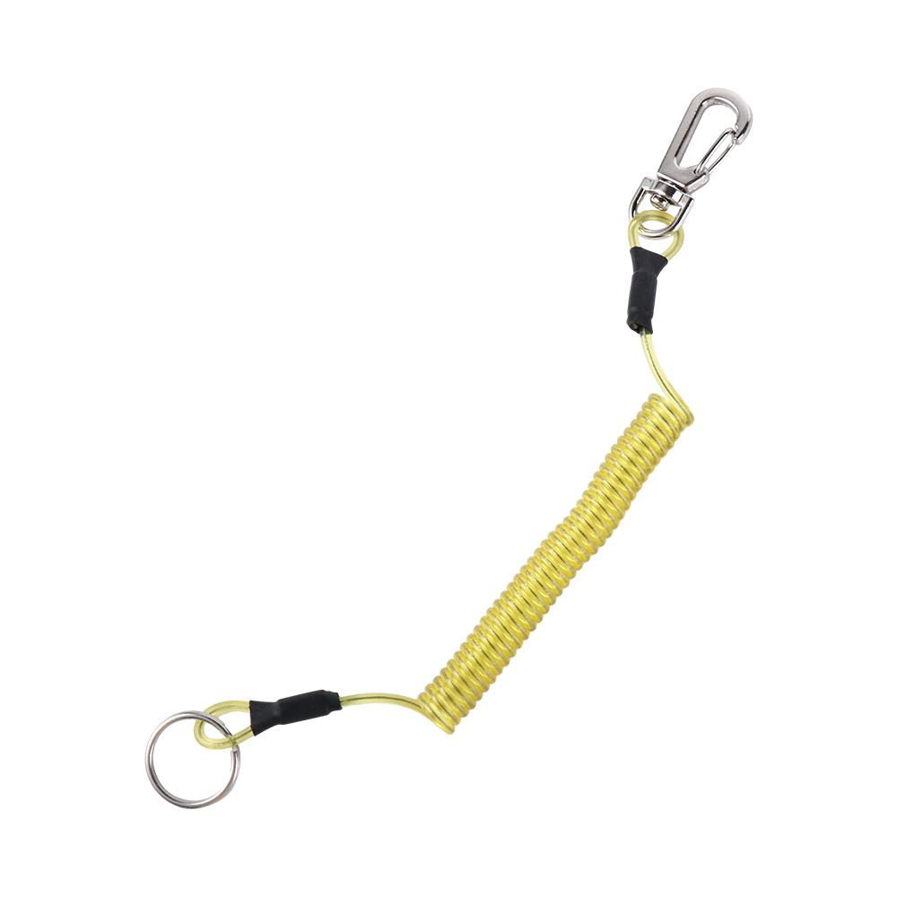 Fishing Kit Compact - Porte-clés mousqueton métallique, corde de sécurité