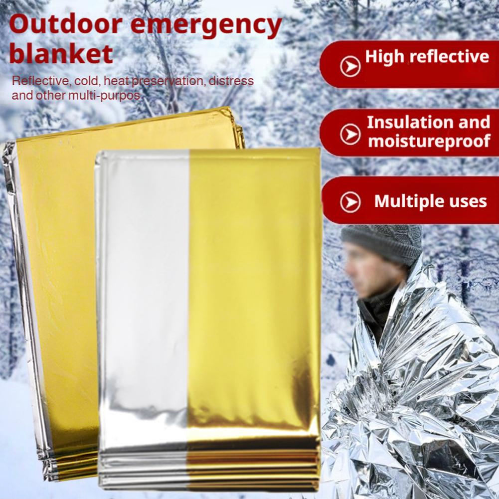 Emergency Mylar Tent - Hypothermie sauvetage premiers secours camp garder