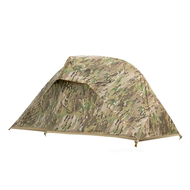 Emergency Mylar Tent - CamSolomon-Tente de camping unique, imperméable à