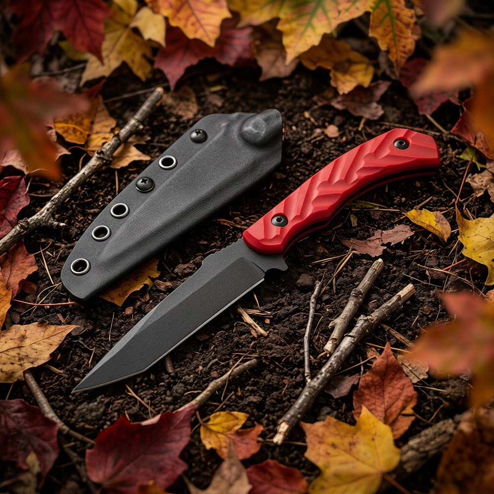 Couteau de chasse à lame fixe, - Bushcraft Knife Fixed avis et prix