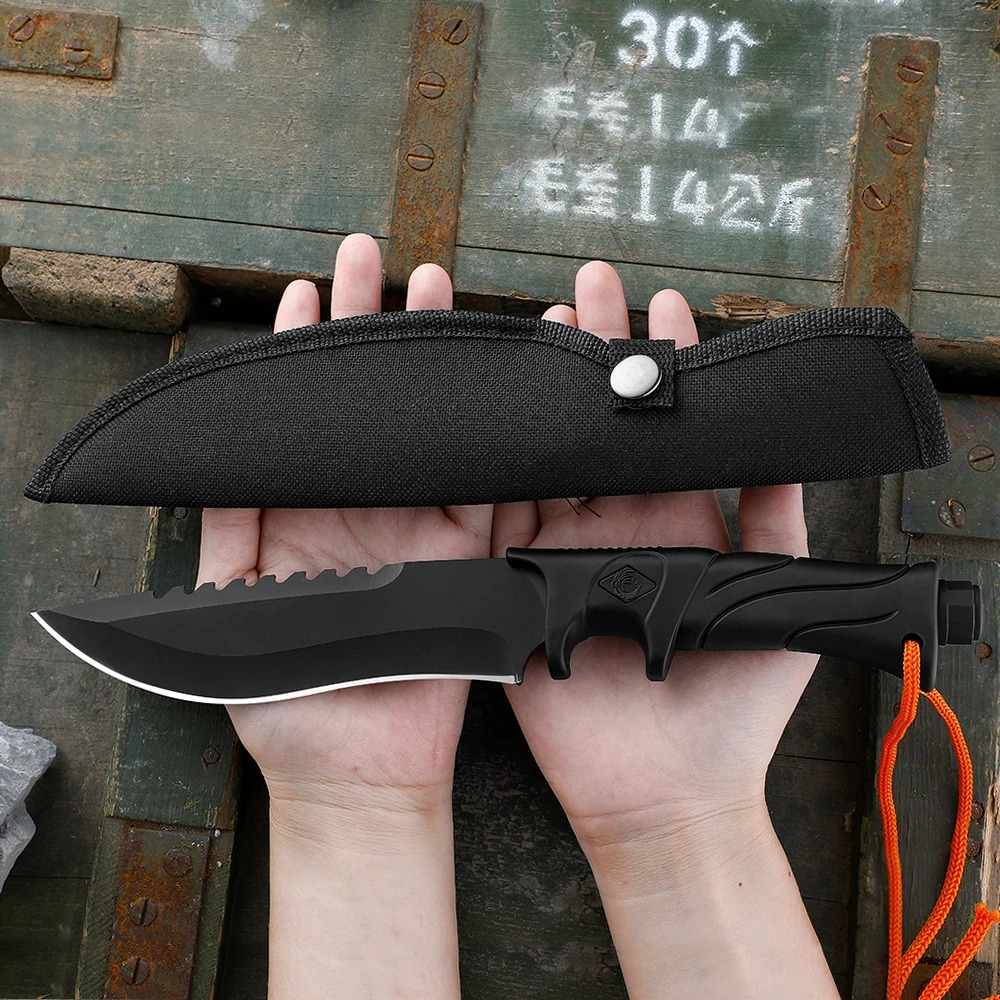 Couteau droit d'extérieur haut - Bushcraft Knife Fixed avis et prix